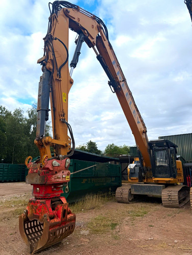 High reach excavator case - excavator,,