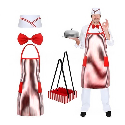 1950s waiter costume set - 1950s,