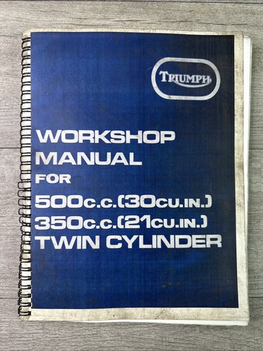 Triumph factory workshop - triumph,