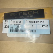 Renault Genuine Rear Emblem