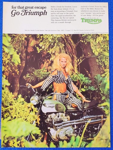1968 triumph bonneville - triumph,
