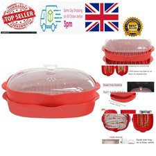 Microwave Bacon Rack Cooker, 2