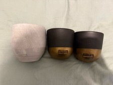 3 x The Little Botanical Concrete Pots