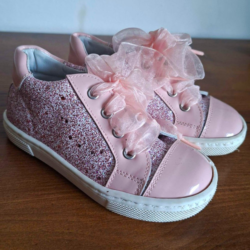 Andanines girls pink glitter - girls,