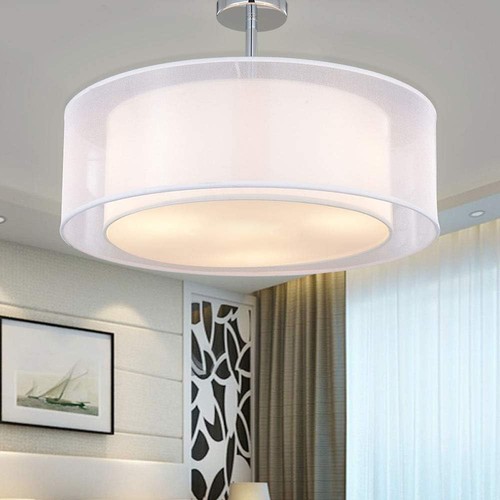 Ceiling light modern fabric - ceiling,