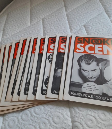 Snooker scene magazines - scene,