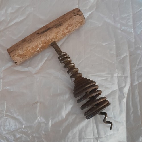 Spring assisted wooden handle - spring,