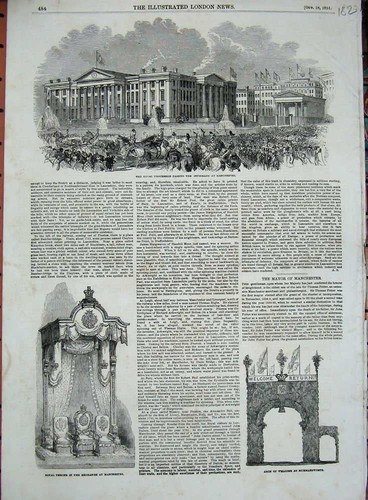 Original old antique - antique, print
