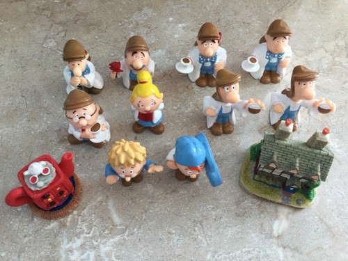 Tetley tea folk figures - tetley,