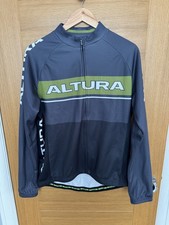 Grey Altura Winter Cycling Jersey Jacket. XL   40" chest