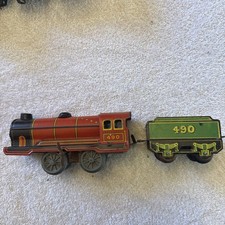 METTOY O Gauge Clockwork Train