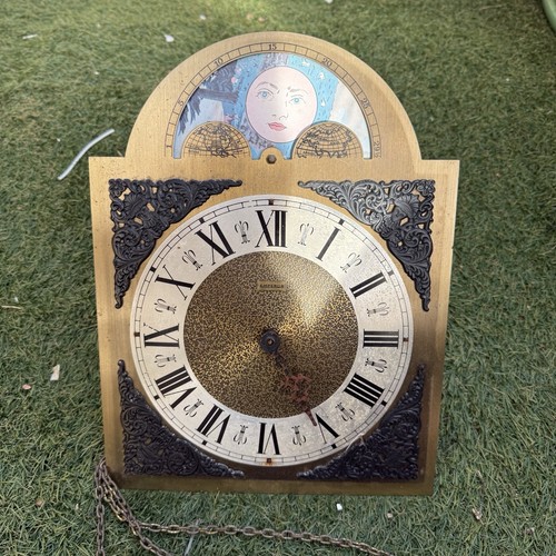 Emperor grandfather clock face - grandfather,