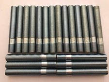 20 X M12X1.5 ALLOY WHEEL STUDS CONVERSION BOLTS 80mm LONG FITS MERCEDES 66.6 