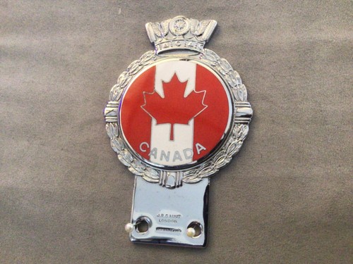 Gaunt canada car badge - r,