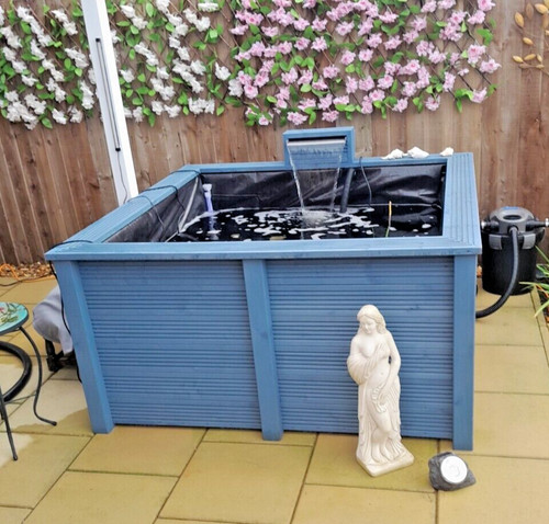 Large raised garden - fish, pond