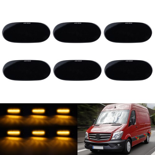 Led indicator side marker - 6x,