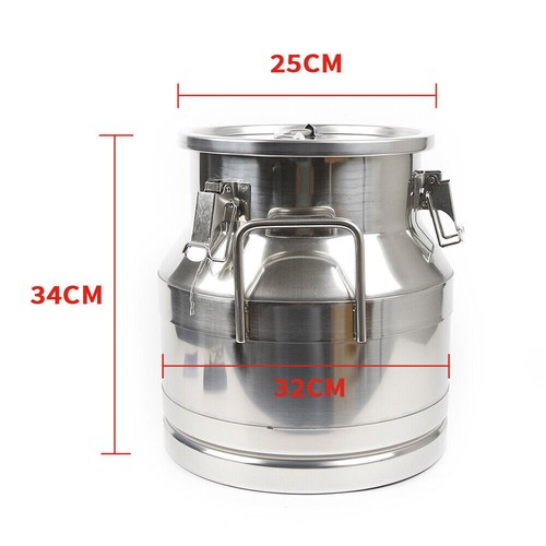 Liter milk can stainless - liter,