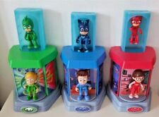 PJ MASKS Tower Transforming Changing Playsets X 3 With All 6 Figures COMPLETE