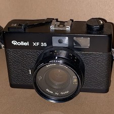 Rollei XF 35 35mm Film Rangefinder Camera with Sonnar 40mm F/2.3 Lens - Black
