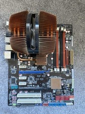 ASUS P5Q3 motherboard with Asus Silent Knight Fan and Unknown Processor- Mystery