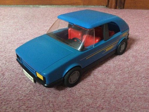 Playmobil blue sedan - playmobil,