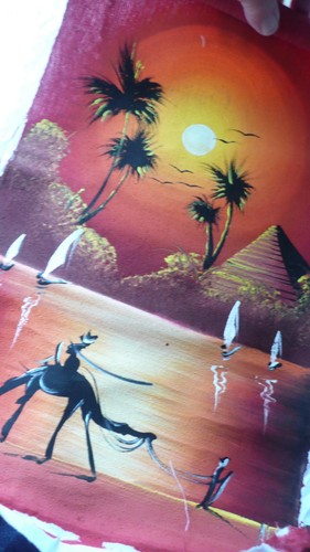 Egyptian canvas paintings - x,