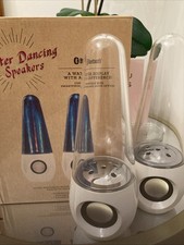 Bluetooth Water Dancing Speaker - Only Used Twice! Comes With Wires