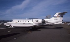 Kodachrome slides 84-0140 (40140) Learjet C-21A USAF Davis Monthan 1997 (A7)