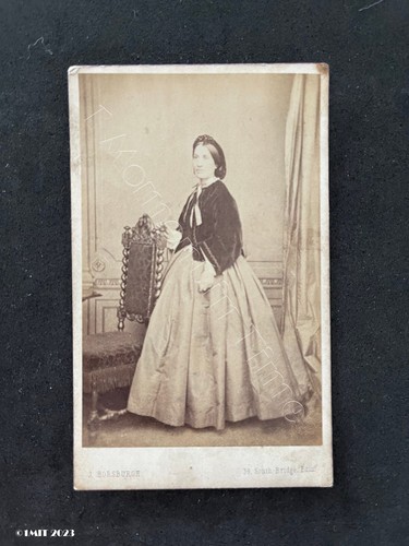 Cdv elegant lady velvet coat - cdv,