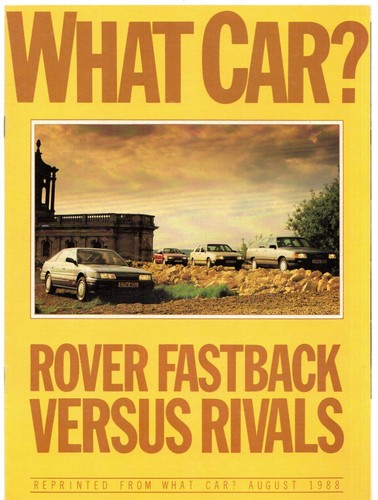 Rover 820 fastback road - 820,