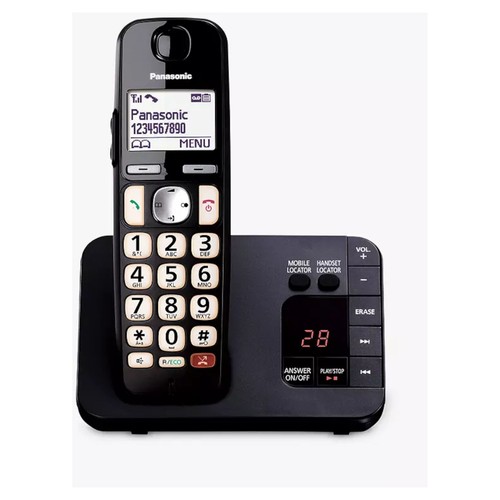 Panasonic kxtge820eb single - panasonic,