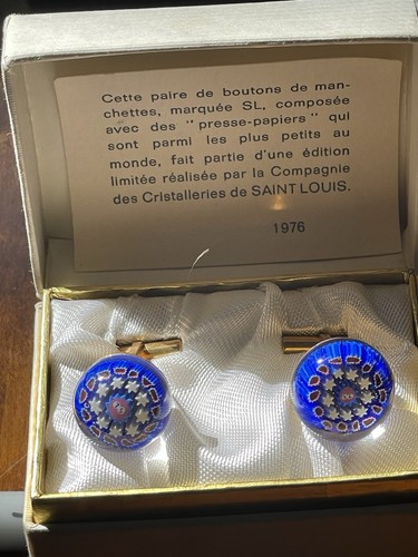 Saint louis paperweight - paperweight, 1975
