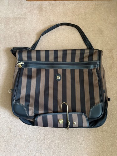 Vintage brown black striped - vintage,