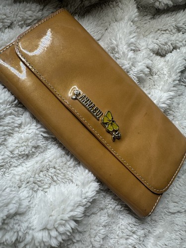 Vintage anna sui tan - vintage, patent