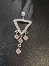 Sterling Silver 925 Triangle