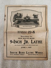 1927 South Bend Lathe Works