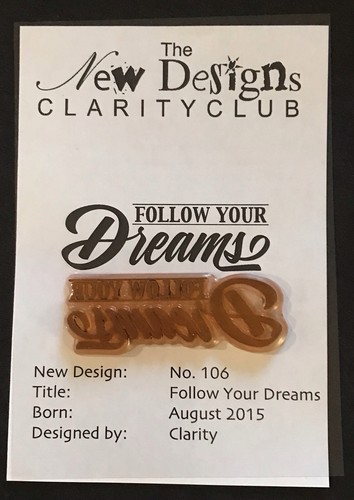 Follow your dreams 106 new - no.,