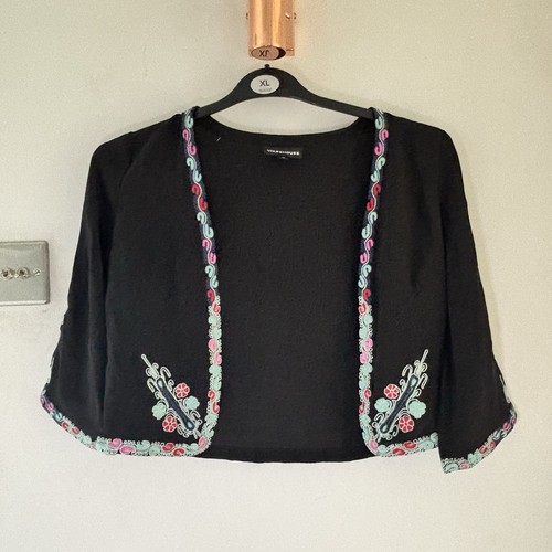 Warehouse embroidered black - warehouse,