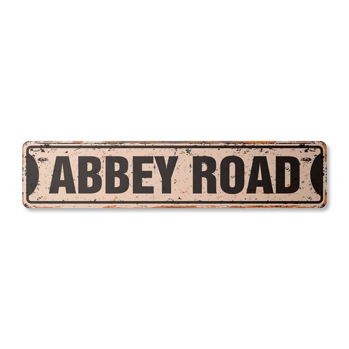 Abbey road vintage street - vintage, sign