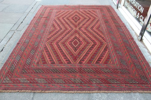 Vintage hand made afghan - vintage,