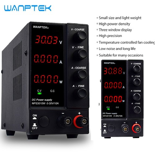 Adjustable 30v 60v - adjustable, 10a