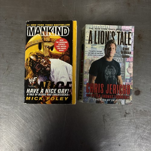Lot wwe books chris - lot,