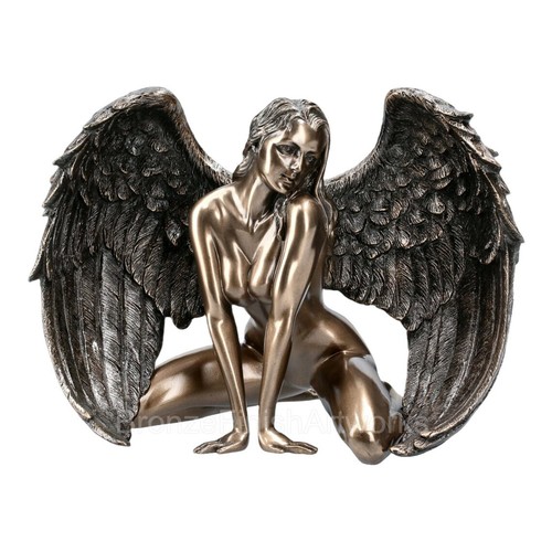 Nude naked winged female angel - nude,
