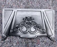 Art Nouvea Victorian / Edwardian Cast Iron Smoke Canopy / Hood Fireplace Opening