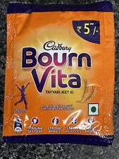5x Cadbury Bourn Vita Hot Chocolate Powder Drink Healthy Instant Sachets 14.4g
