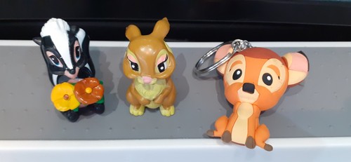 Vintage disney bambi figures - disney,