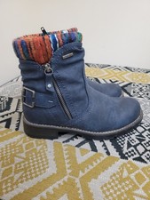 Womens Navy Pavers Tex Wool