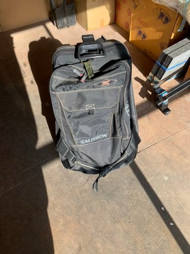 Salomon ski bag with - salomon, wheels