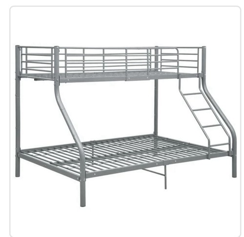 Bunk bed black metal - bunk, |