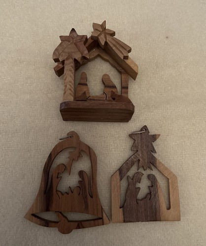 Handmade carved olive - handmade, wood